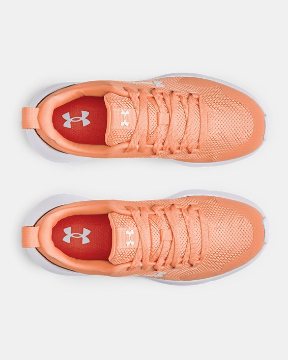 Women's UA Essential Sportstyle Shoes, Orange, pdpMainDesktop image number 2